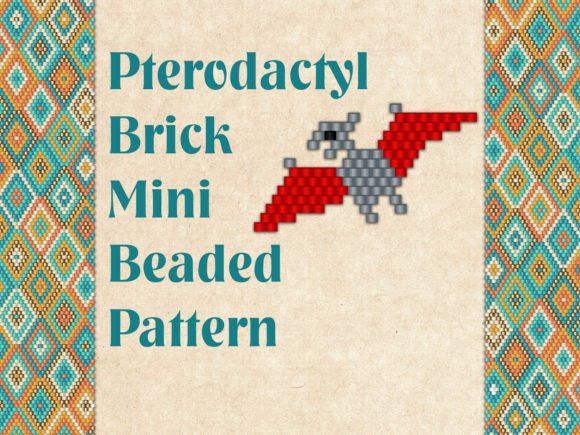 Beaded Dinosaur Pterodactyl