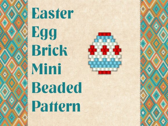 Beaded Easter Egg