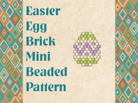 Beaded Easter Egg