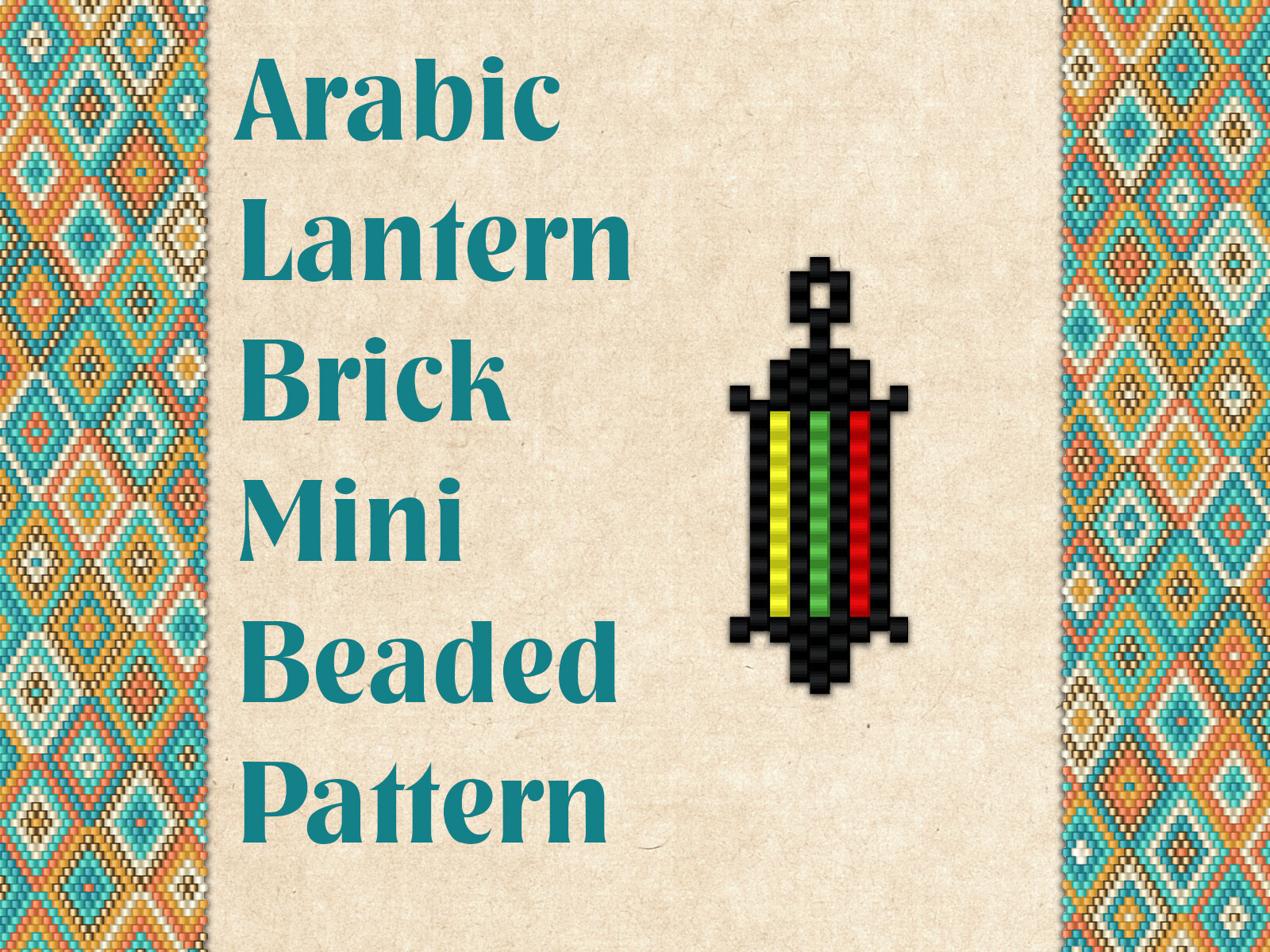 Beaded Ramadan Lamp