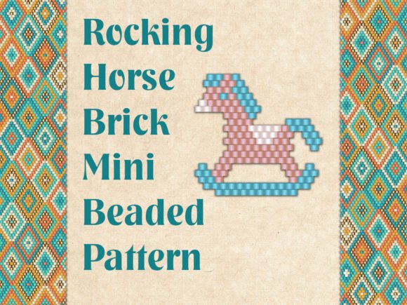 Beaded Rocking Horse