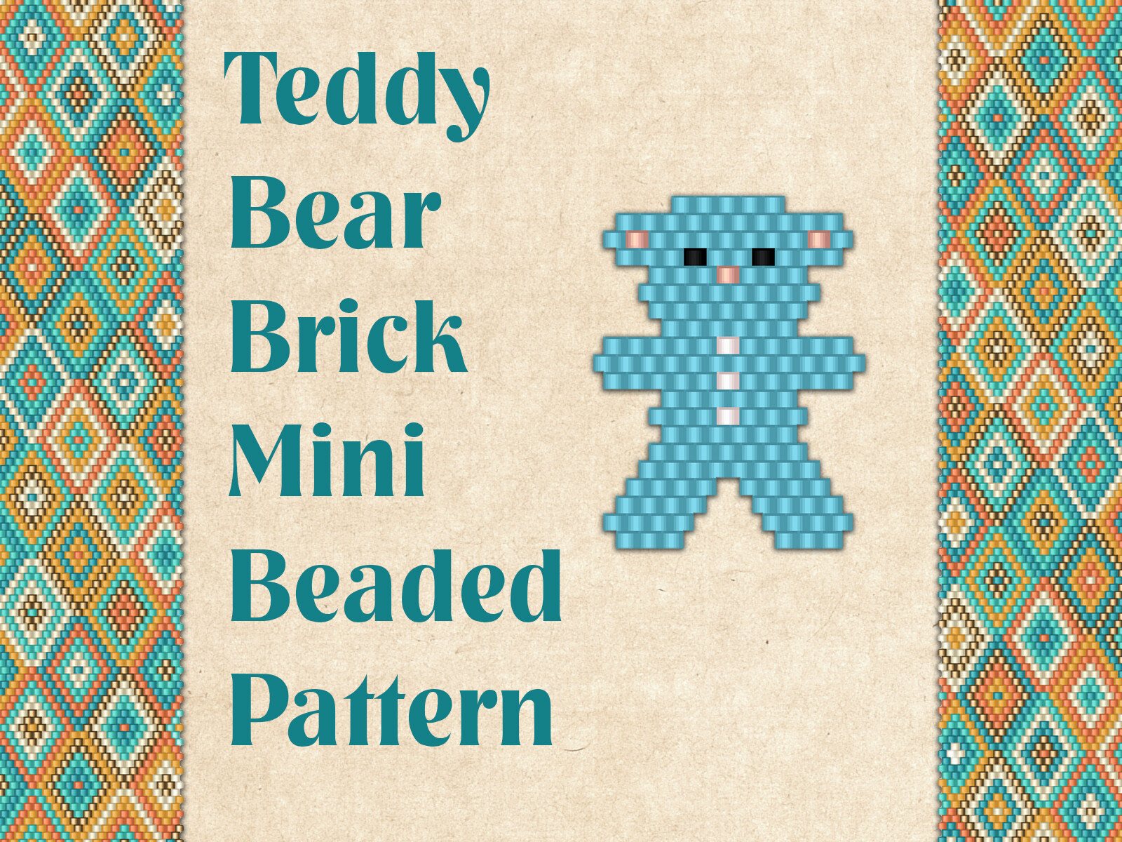 Beaded Teddy Bear