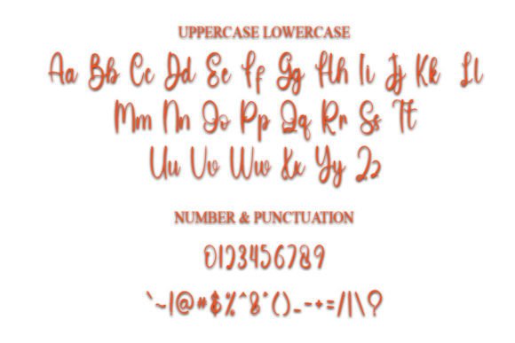 Beautiful Font - Preview 3