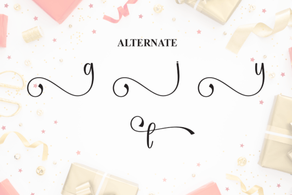 Birthday Font - Preview 6