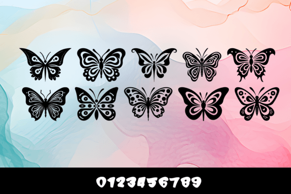 Butterfly Dreamscape Font - Preview 2