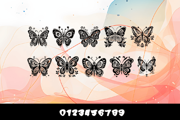 Butterfly New Font - Preview 2