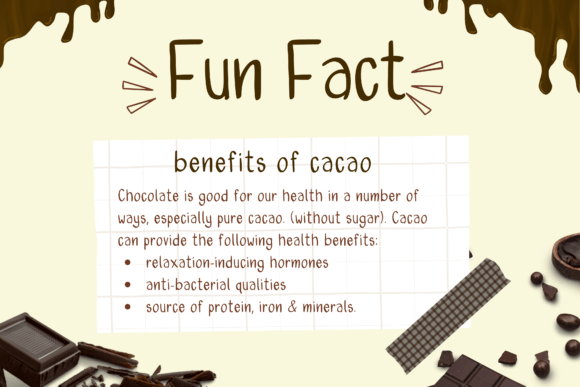 Choco Choco Font - Preview 3