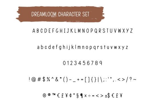Dreamloom Font - Preview 1