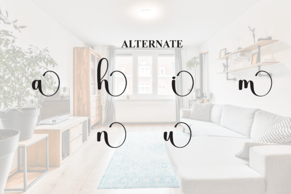 Hellohome Font PNG with transparent background - Preview 5