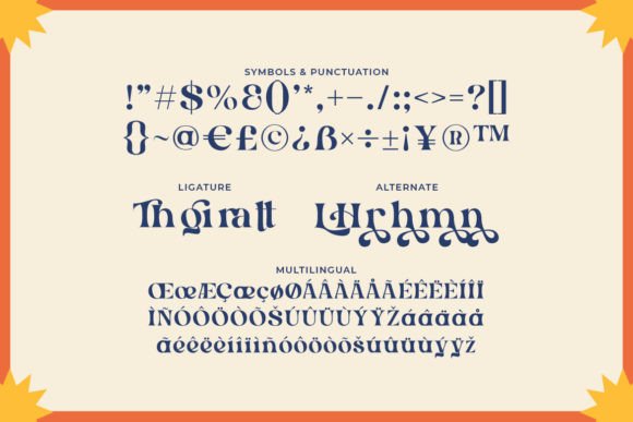 Jigiana Font PNG with transparent background - Preview 2