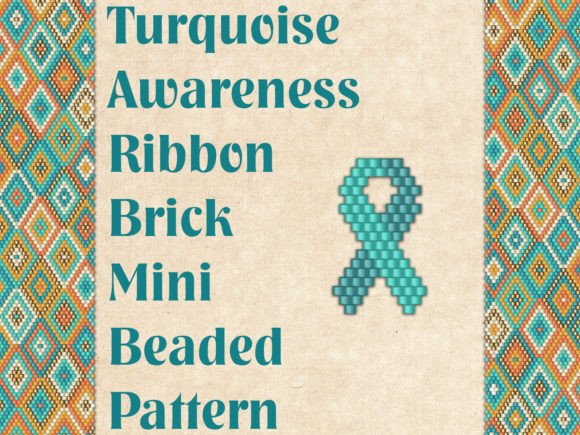 Turquoise Awareness Ribbon