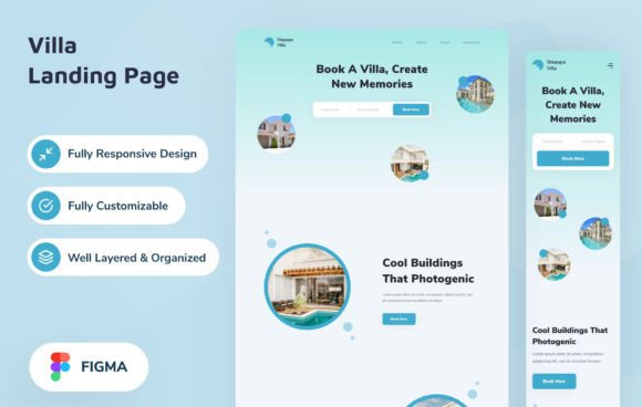 Villa Landing Page