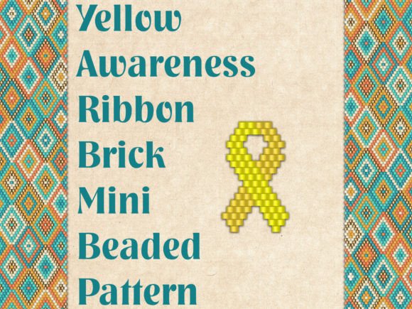 Yellow Awareness Ribbon
