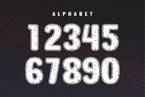 Abcd Grunge Font - Preview 4
