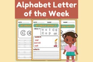 Alphabet Letter of the Week Worksheets C Graphic by Dohaforkdp ...