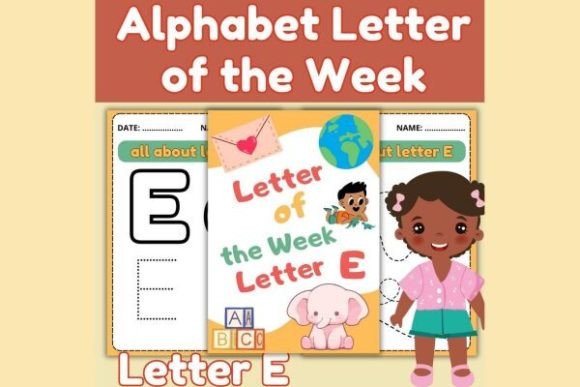 Alphabet Letter of the Week Worksheets E Graphic by Dohaforkdp ...