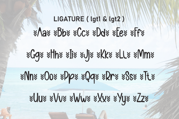 Beach Font - Preview 6