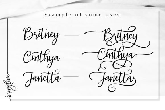 Bring Live Font - Preview 6