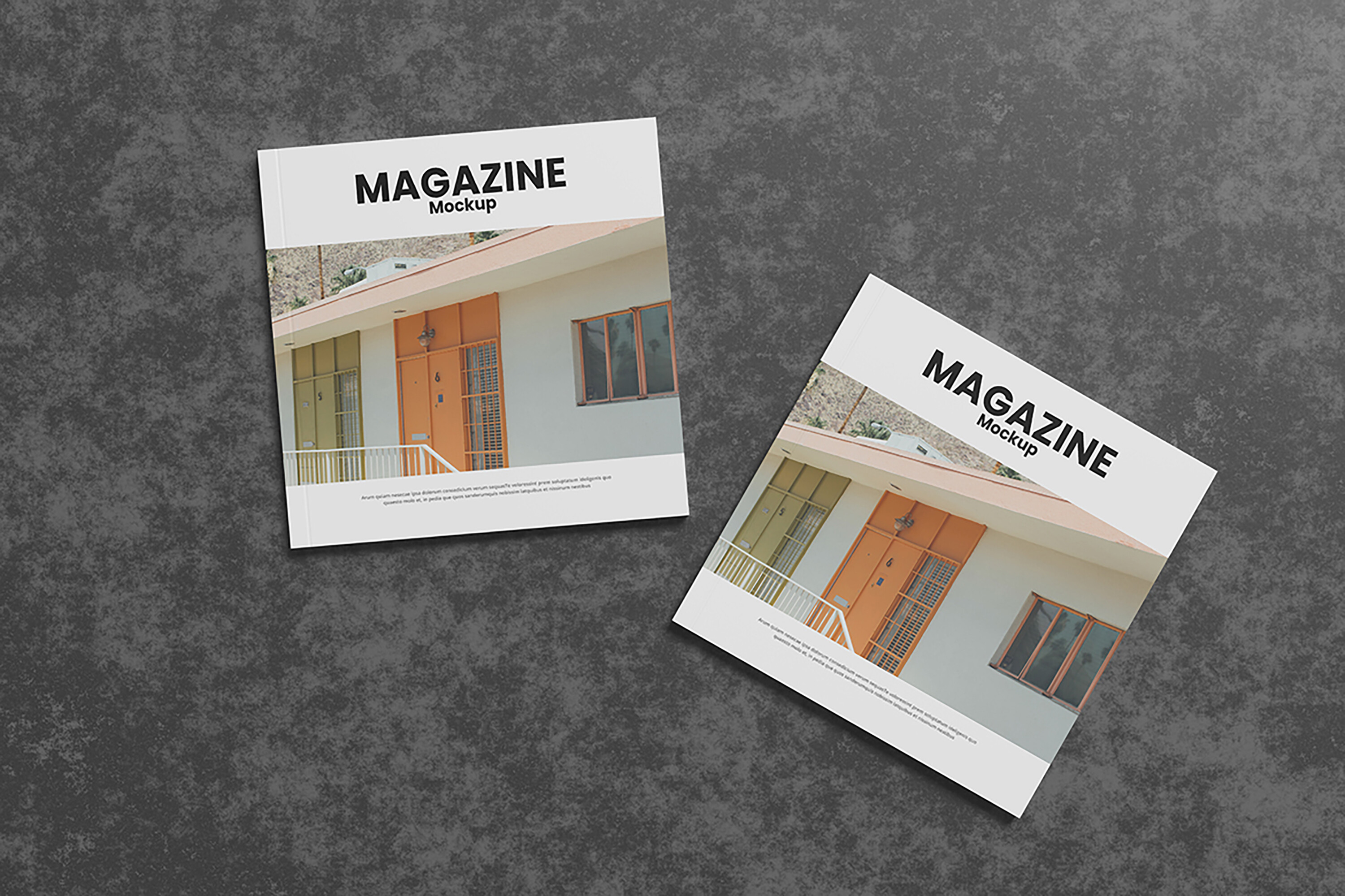 Cover Square Magazine Mockup Graphic by My Code Std · Creative Fabrica