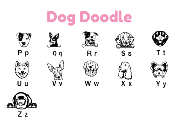 Dog Doodle Font - Preview 2