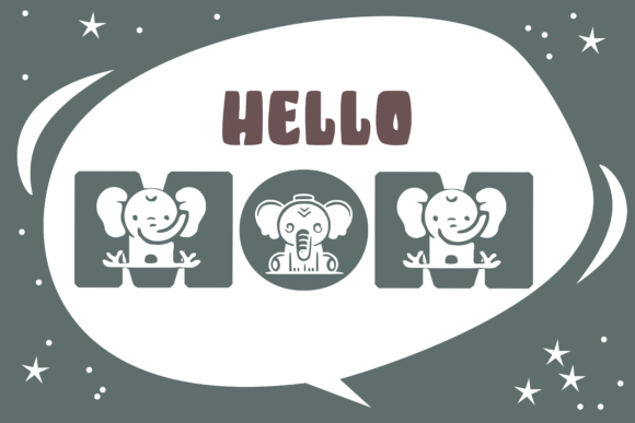 Elephant Font - Preview 2