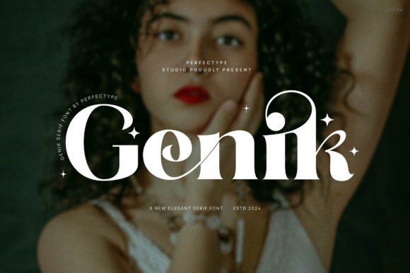 Genik Serif Font By Perfectype