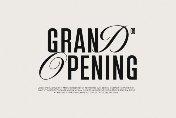 Glamer Font - Preview 1