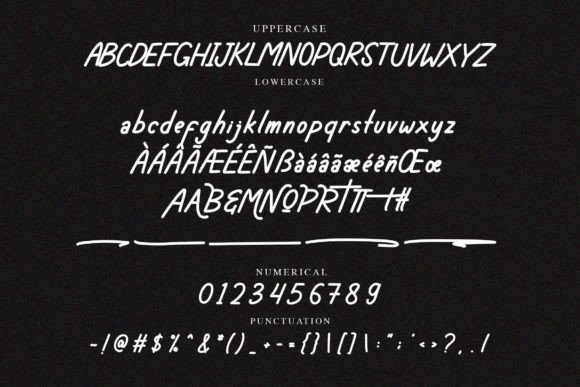 Glattenta Font PNG with transparent background - Preview 6