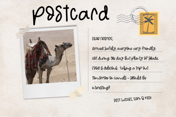 Handwriting Font - Preview 2