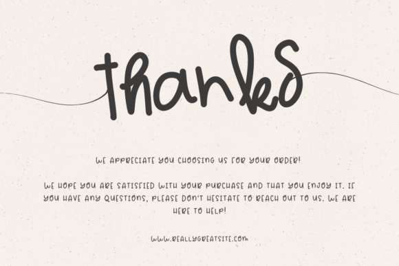 Handwriting Font - Preview 3