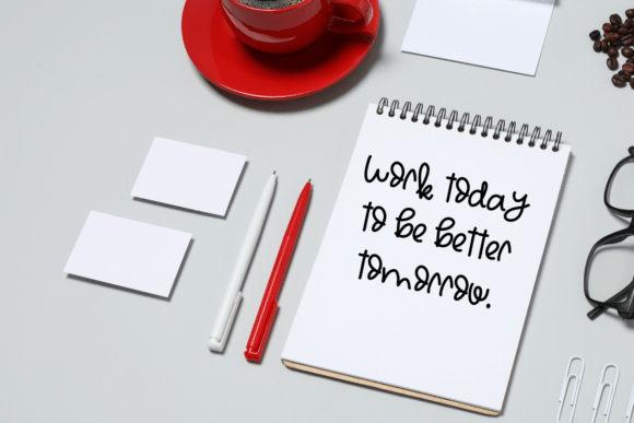Handwriting Font - Preview 6