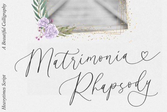 Heavytimes Font PNG with transparent background - Preview 1