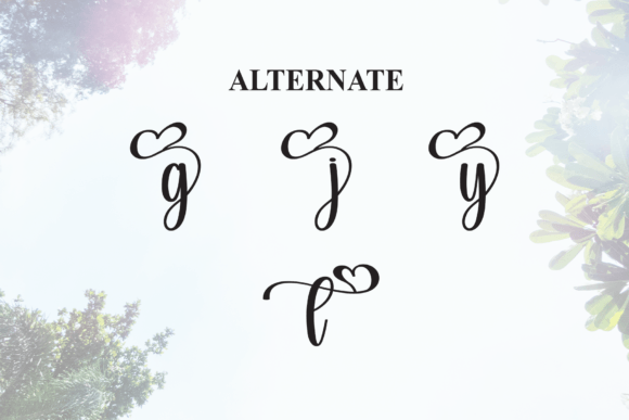 Mister Day Font PNG with transparent background - Preview 6
