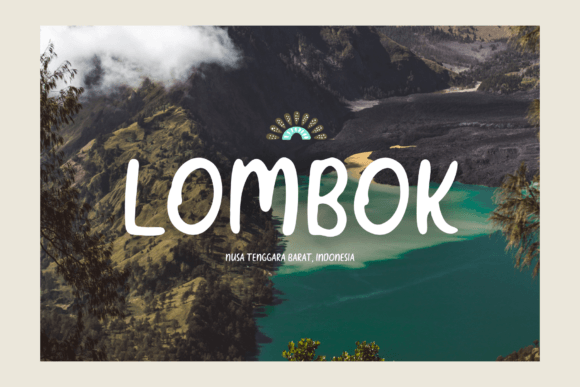 Pelukis Senja Font PNG with transparent background - Preview 4