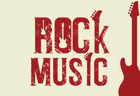 Preview specimen of Rock Music decorative font