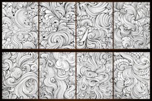 210 Complex Patterns Coloring Pages KDP Graphic by E A G L E · Creative ...