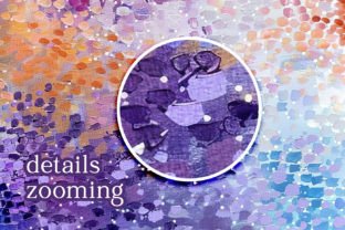 Abstract Dot Impressionism Digital Paper Graphic by lemonmoon ...