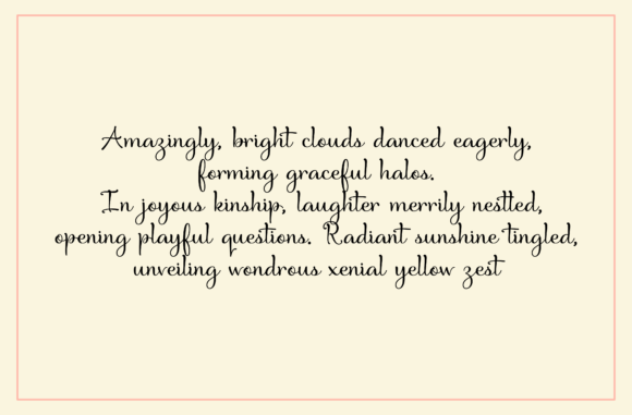 Aetherna Font - Preview 3