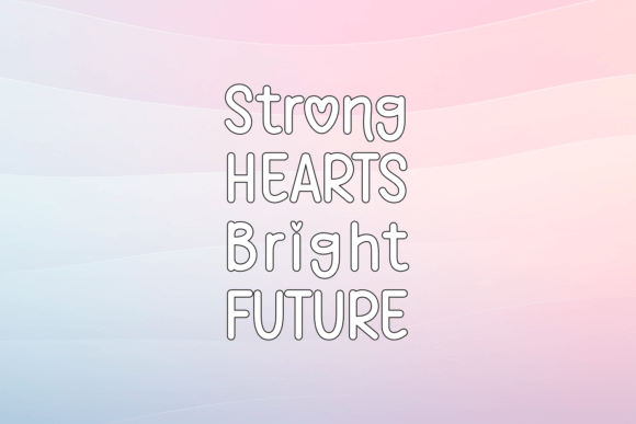 Always Becoming Font - Preview 2