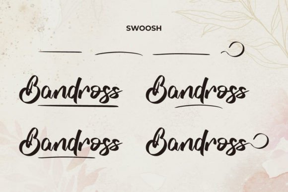 Bandross Font - Preview 6