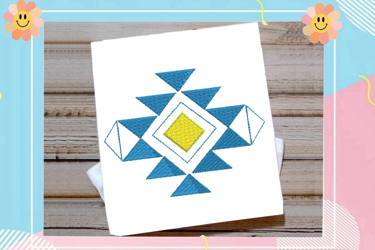 Berber Art Geometric Motif 1