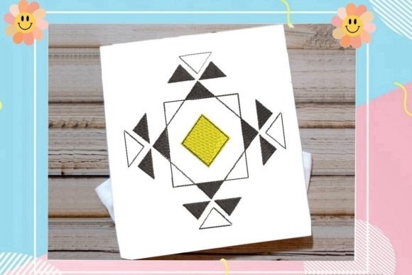 Berber Art Geometric Motif 5