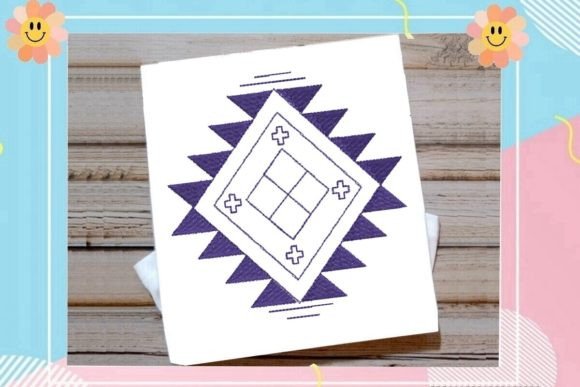 Berber Art Geometric Motif 7