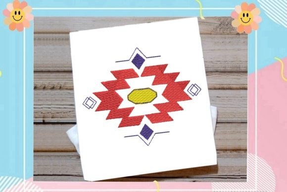Berber Art Geometric Motif 9