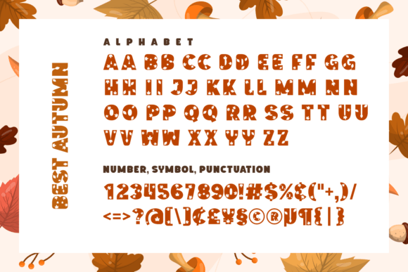 Best Autumn Font - Preview 5