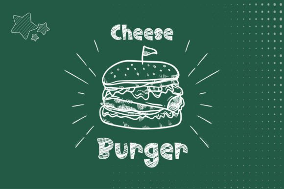 Chalk and Board Font PNG with transparent background - Preview 3
