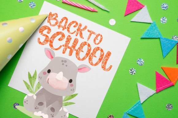 Child Tiger Font - Preview 4