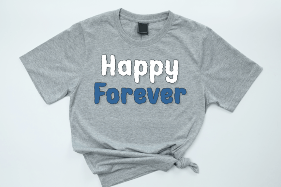 Cloudy Weather Font - Preview 3