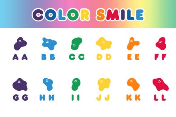 Color Smile Font - Preview 1