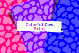 Cow Print Digital Paper Pack Graphic by Sweet Creativities · Creative ...